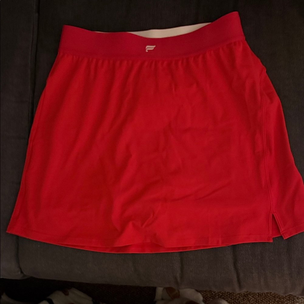 Fabletics Vibrant Red Women's Mini Skirt